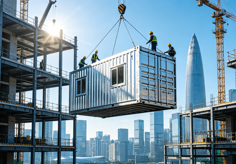 L&rsquo;&egrave;re de la production du b&acirc;timent arrive&nbsp;! Shenzhen pr&eacute;-publie le premier lot d'atlas de construction modulaire de Chine