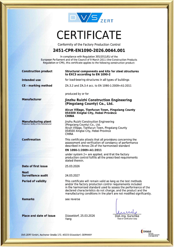 Certification CE