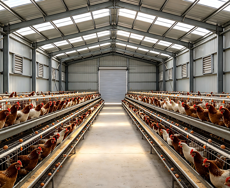 Solution professionnelle pour ferme &agrave; structure m&eacute;tallique